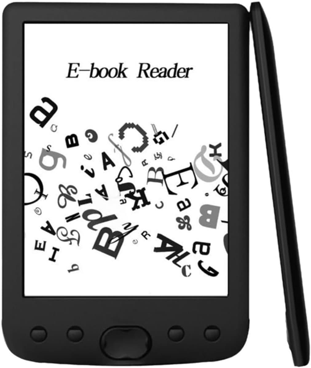 6-inch inkjet e-reader, draagbaar e-leesapparaat, 8 GB geheugen, digitaal display, geschikt voor thuis en op reis. — afbeelding 1