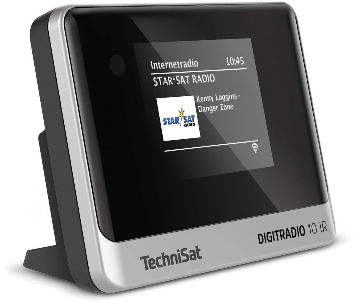 TechniSat DIGITRADIO 10 IR - DAB+ en internetradio-adapter (WLAN, kleurendisplay, Bluetooth, afstandsbediening, wekker, zonder luidsprekers, ideaal voor het upgraden van bestaande hifi-systemen) — afbeelding 1
