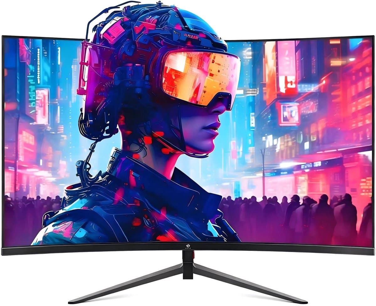 Z-EDGE 27-inch Gebogen Monitor UG27P - 1500R Gebogen Scherm - FHD 1920x1080 - 280Hz - MPRT 1ms - HDMI 2.0 & DisplayPort 1.2 - Zwart — afbeelding 1