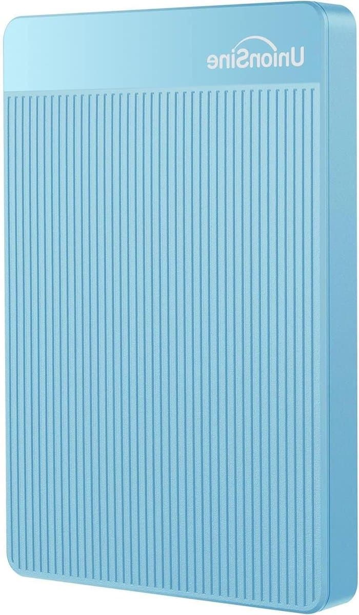Externe Harde Schijf - Draagbare Opslag - Bestanden Opslaan - Ultrasnelle USB 3.0 - 500 GB - Blauw — afbeelding 1