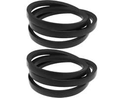 SnelShoppen - 2 Stuks Grasmaaier Riem 580364608 Compatibel met Husqvarna en Poulan - 883 mm Buitenomtrek, 9,5 mm Breed, 6 mm Dik - Tuinaccessoire voor