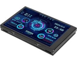 3.5" PC Temperature Display, Computer Real-time Data Monitor, Pc CPU RAM HDD Data Monitor, IPS USB Full-view Mini - ShopVlot