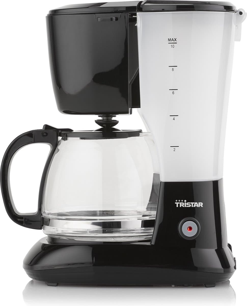 Tristar Koffiezetapparaat filterkoffie 750W - CM-1245 - 1,25L, 10 koppen - Camping geschikt - Zwart — afbeelding 1