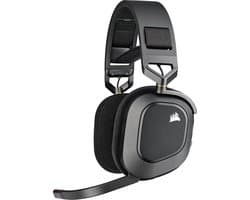 Corsair HS80 - Draadloze Gaming Headset - RGB - Carbon - PlayStation & PC