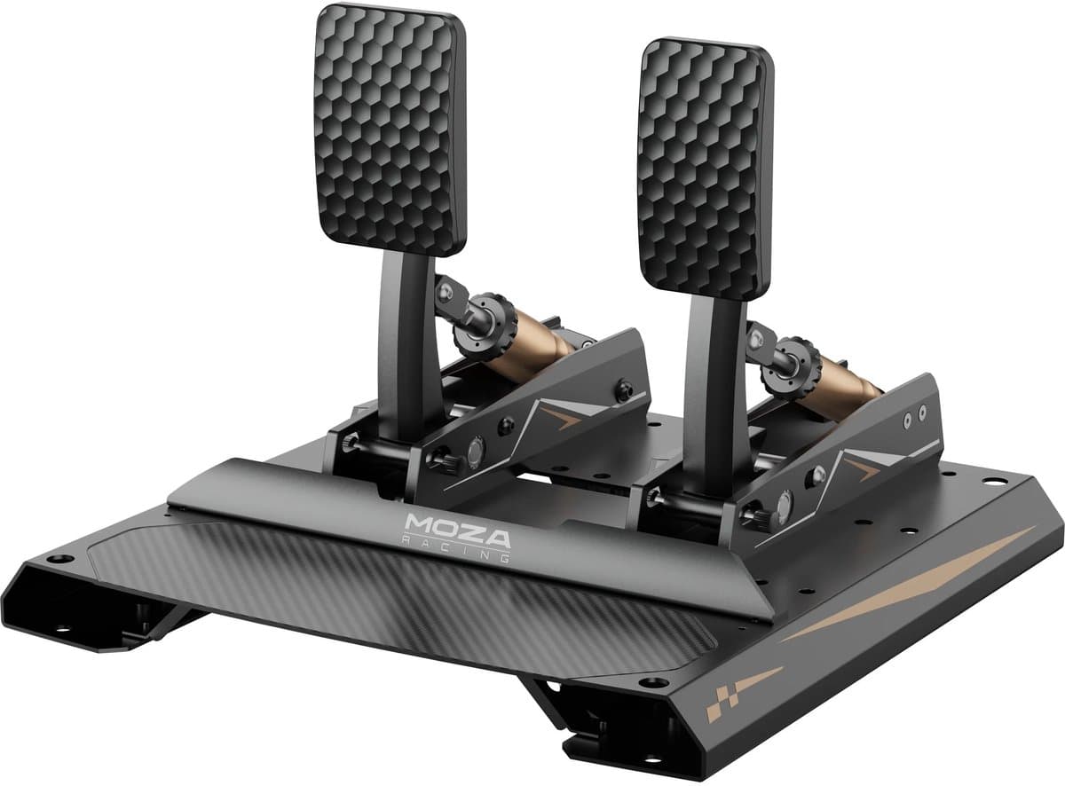 Moza Racing CRP2 - Load Cell Pedals (Throttle + Brake) - PC — afbeelding 1