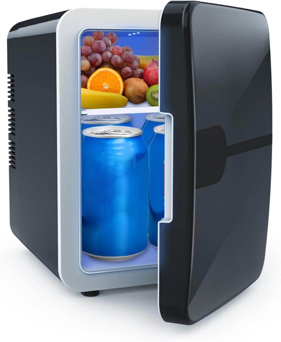 ApexArte® Mini Koelkast - Minibar - Skincare Fridge - Zwart — afbeelding 1