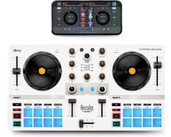 Hercules DJ Control Mix Ultra - Smartphone DJ Controller - Algoriddim Djay - Bluetooth - iOS/Android