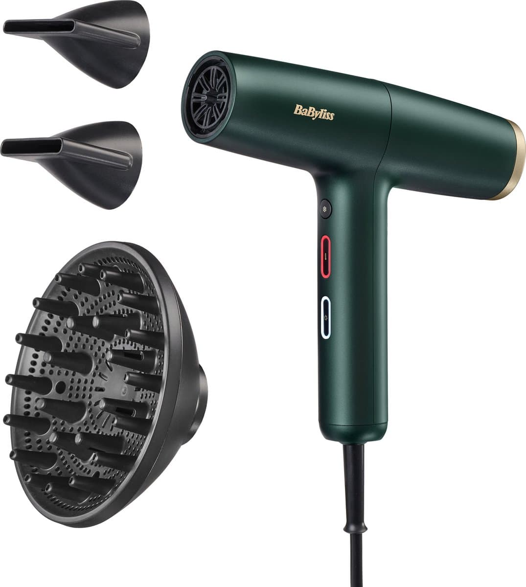 BABYLISS Air Power Pro D6555DE Föhn Donkergroen — afbeelding 1