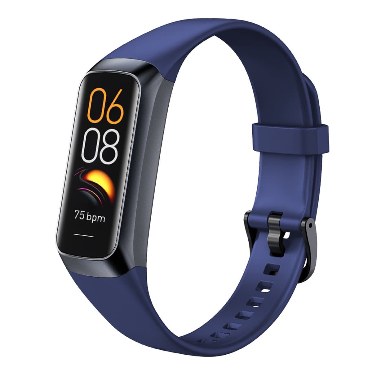 Evy24 Activity Tracker Amoled - Stappenteller - Bloedruk - Hartslagmeter - Slaapmonitor - Saturatiemeter – Sporthorloge - Smartwatch - Activity Tracker - Blauw — afbeelding 1