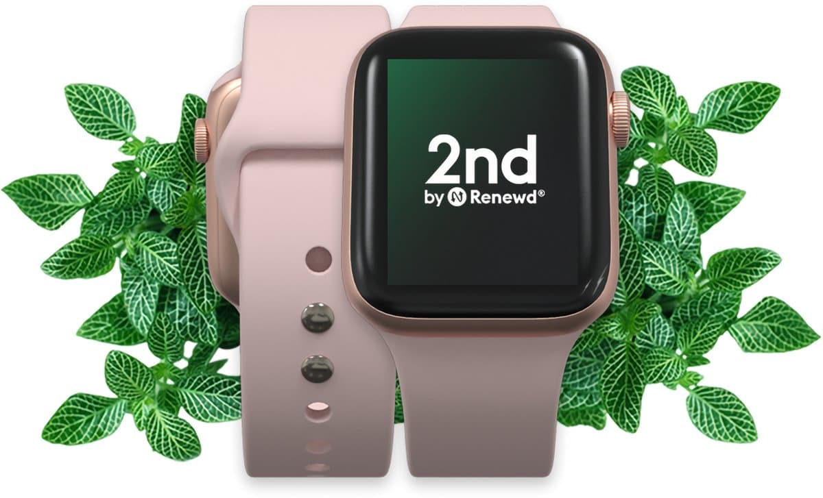 Apple Watch Series 6 - Smartwatch dames - 44 mm - Roségoud — afbeelding 1