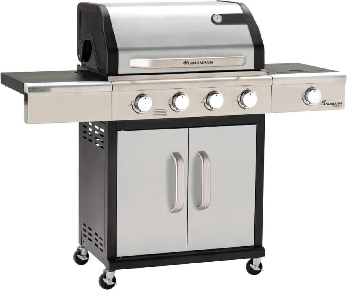 LANDMANN Gasgrill 12960 Triton PTS BR4.1 121cm — afbeelding 1