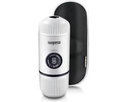 Wacaco Draagbare Koffiemachine Nanopresso Chill Wit + Koffiekoffer