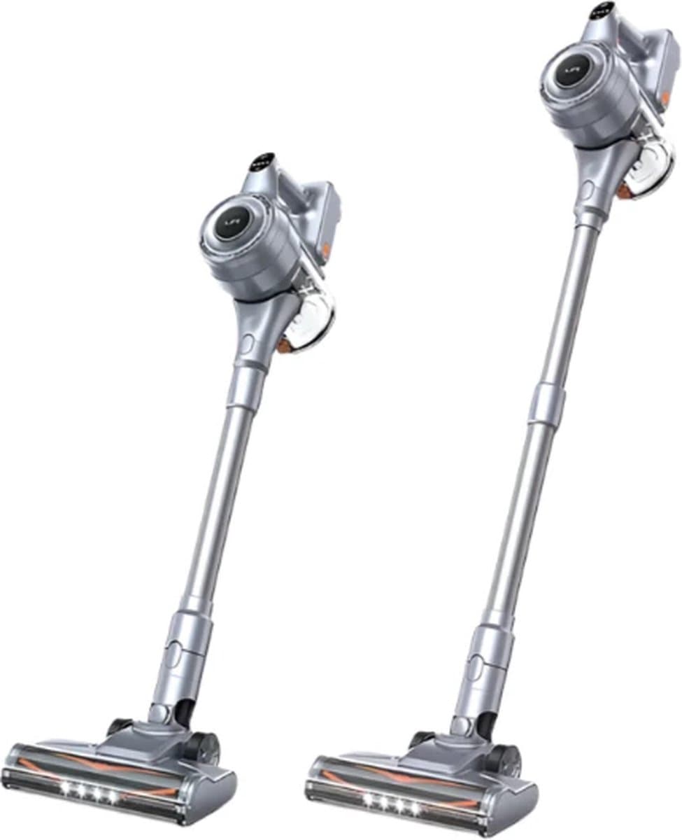 Snoerloze steelstofzuiger - Snoerloze stofzuiger - Stofzuiger - Stokstofzuigers - Stofzuiger - 21000Pa Zuigkracht - 0,55L Stofbeker - met LED-verlichting, Uitneembare accu — afbeelding 1