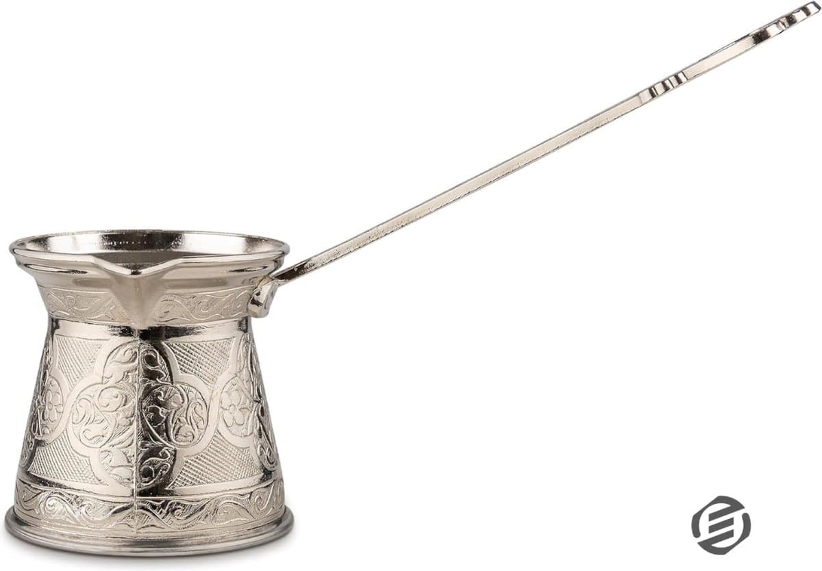 Equivera Turks Koffiezetapparaat - Turkse Koffie - Turkse Koffiemachine - Traditionele Koffiebeleving — afbeelding 1
