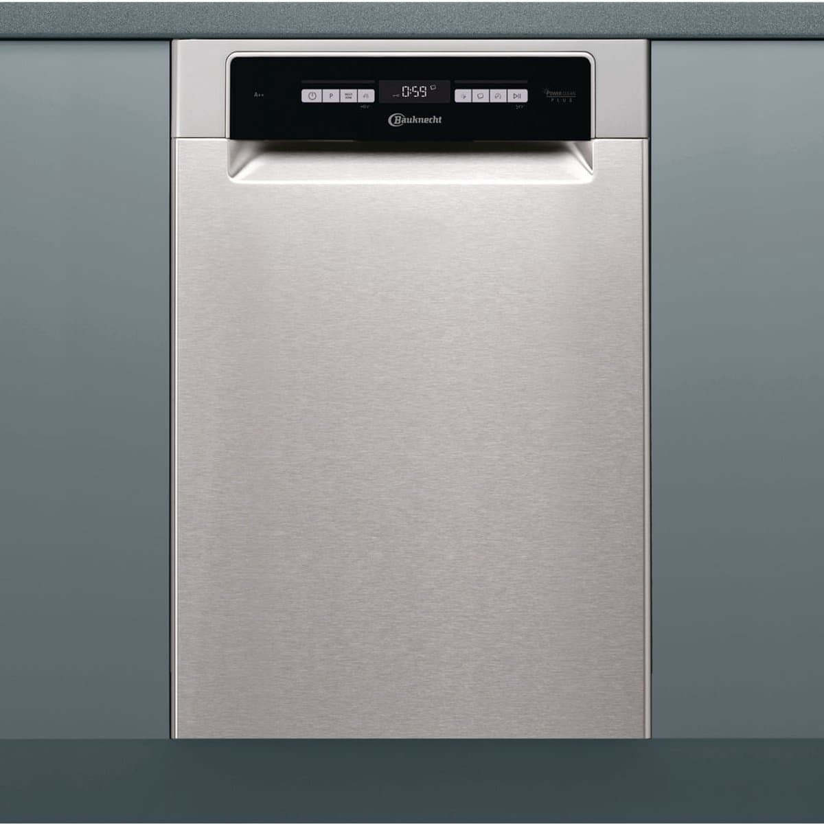 Bauknecht | BSUO 3O23 PF X | onderbouw vaatwasser | 45 cm | RVS — afbeelding 1