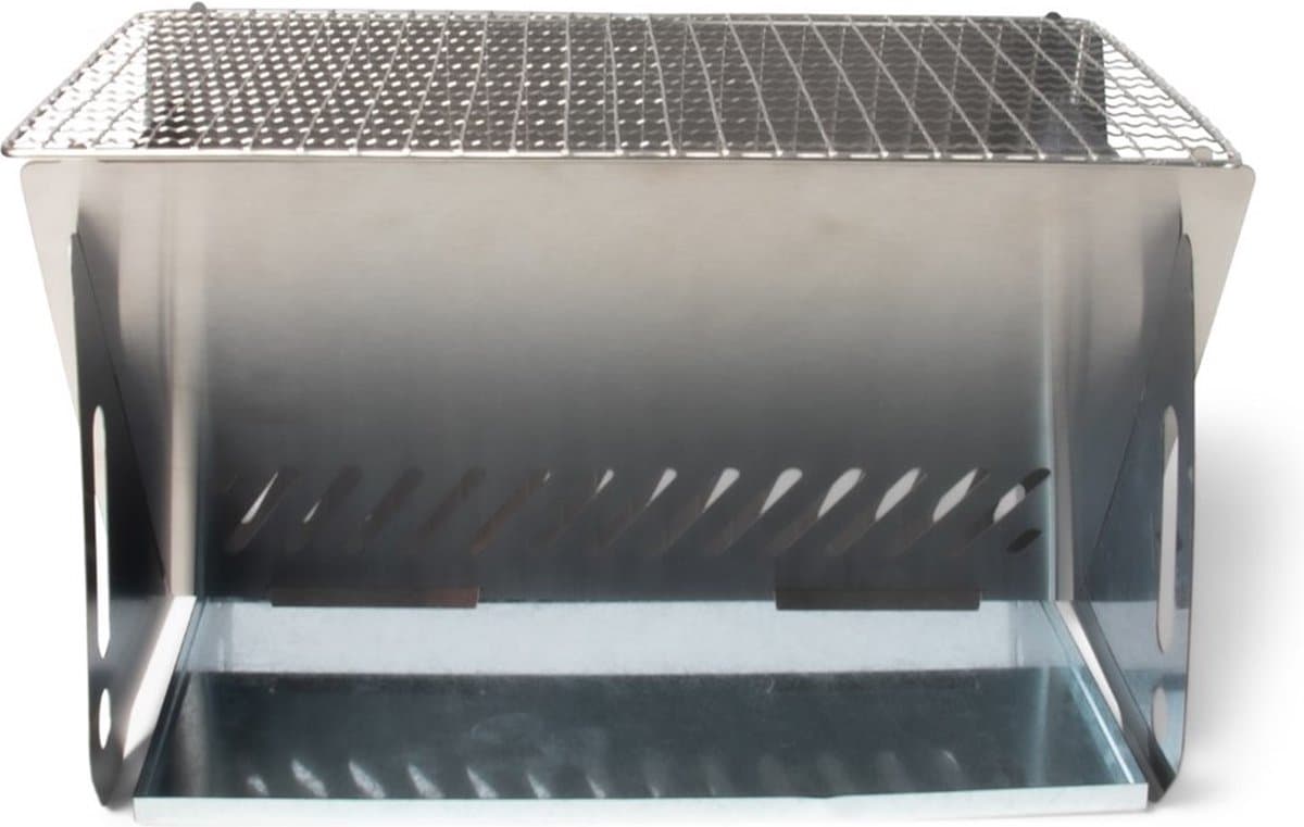 SENZA Tafel BBQ - RVS Barbecue - Zilver — afbeelding 1