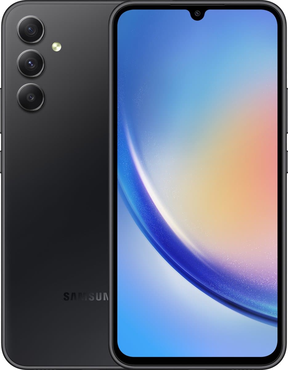 Samsung Galaxy A34 5G - 256GB - Awesome Black — afbeelding 1
