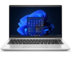 HP EliteBook 640 G9 Intel® Core™ i5 i5-1235U Laptop 35,6 cm (14") Full HD 8 GB DDR4-SDRAM 256 GB SSD Wi-Fi 6 (802.11ax) Windows 11 Pro Zilver