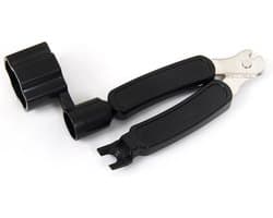 3 in 1 Guitar Tool - Snarenwinder - String Winder - String Cutter - Bridge Pin Puller - Peg Winder - Onderhoudsset voor gitaarsnaren - LOUZIR