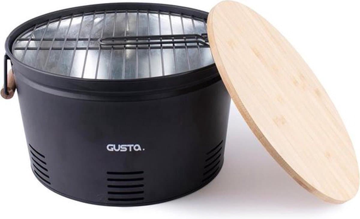 Gusta Barbecue - Houtskool BBQ - ø35x20cm — afbeelding 1
