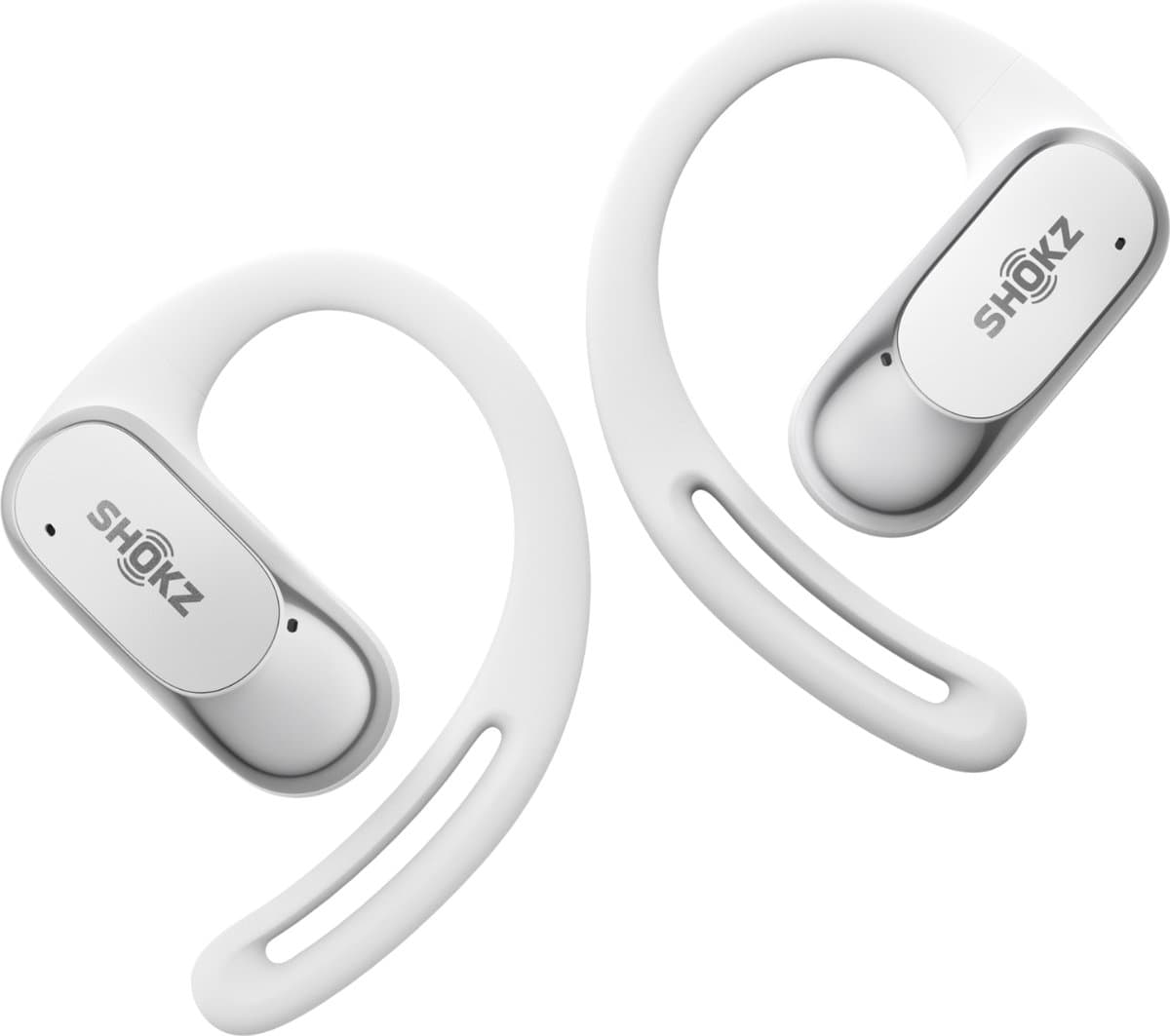 SHOKZ OpenFit Air Open-Air Open-ear Draadloze oordopjes Wit — afbeelding 1