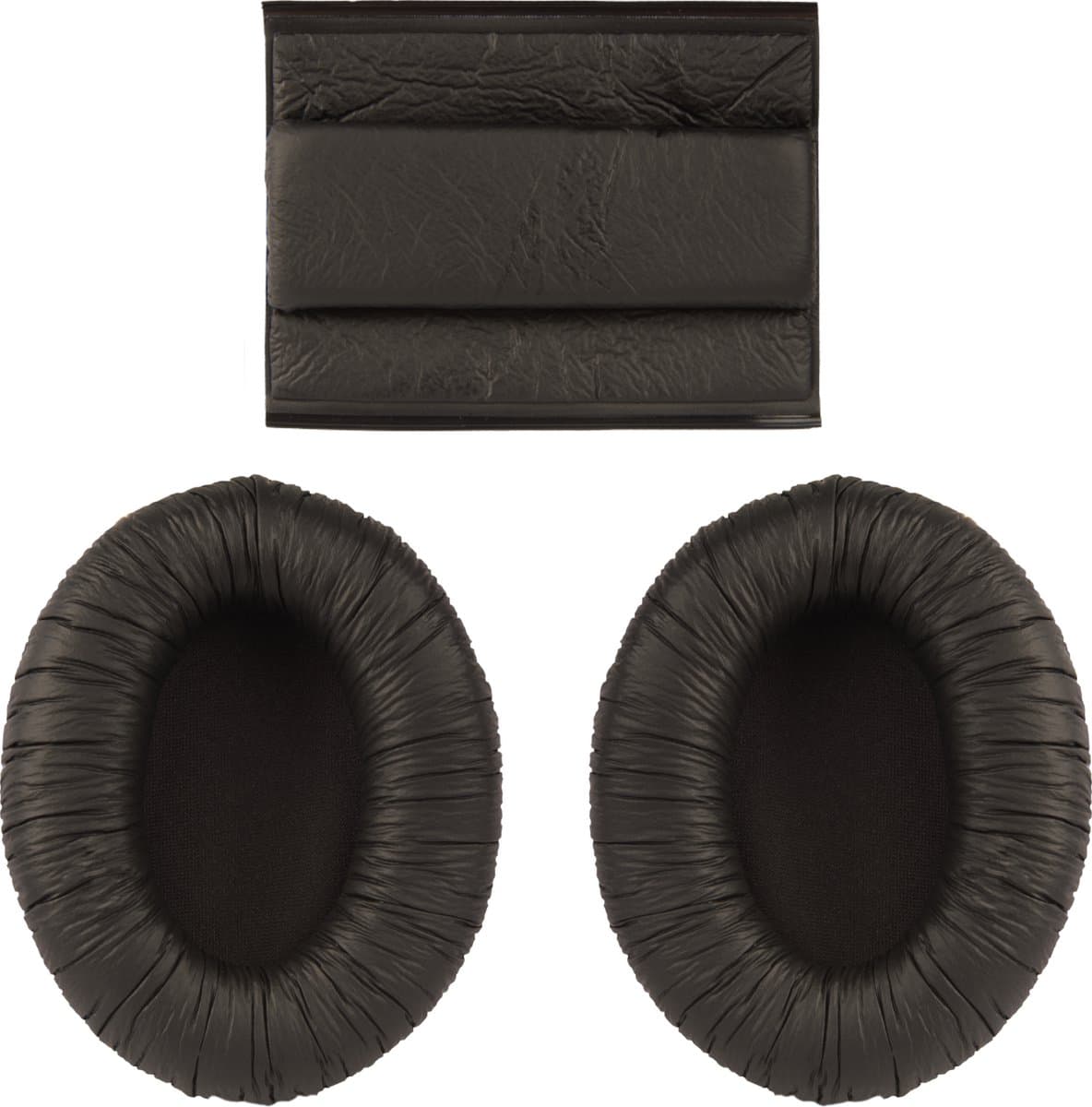 Somstyle Oorkussens Met Hoofdband Geschikt Voor Sennheiser HD280, HD280 Pro, HD281, HMD280 & HMD281 - Zacht Schuim - Kunstleer - Zwart — afbeelding 1