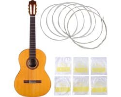 Set van 6 Gitaarsnaren voor Klassieke Gitaren - Snarenset - Nylon Snaren