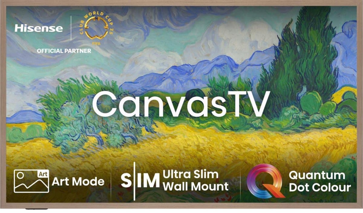 HISENSE 55S7NQ - Ultra HD 4K - QLED-tv - 55 inch - 2024 — afbeelding 1