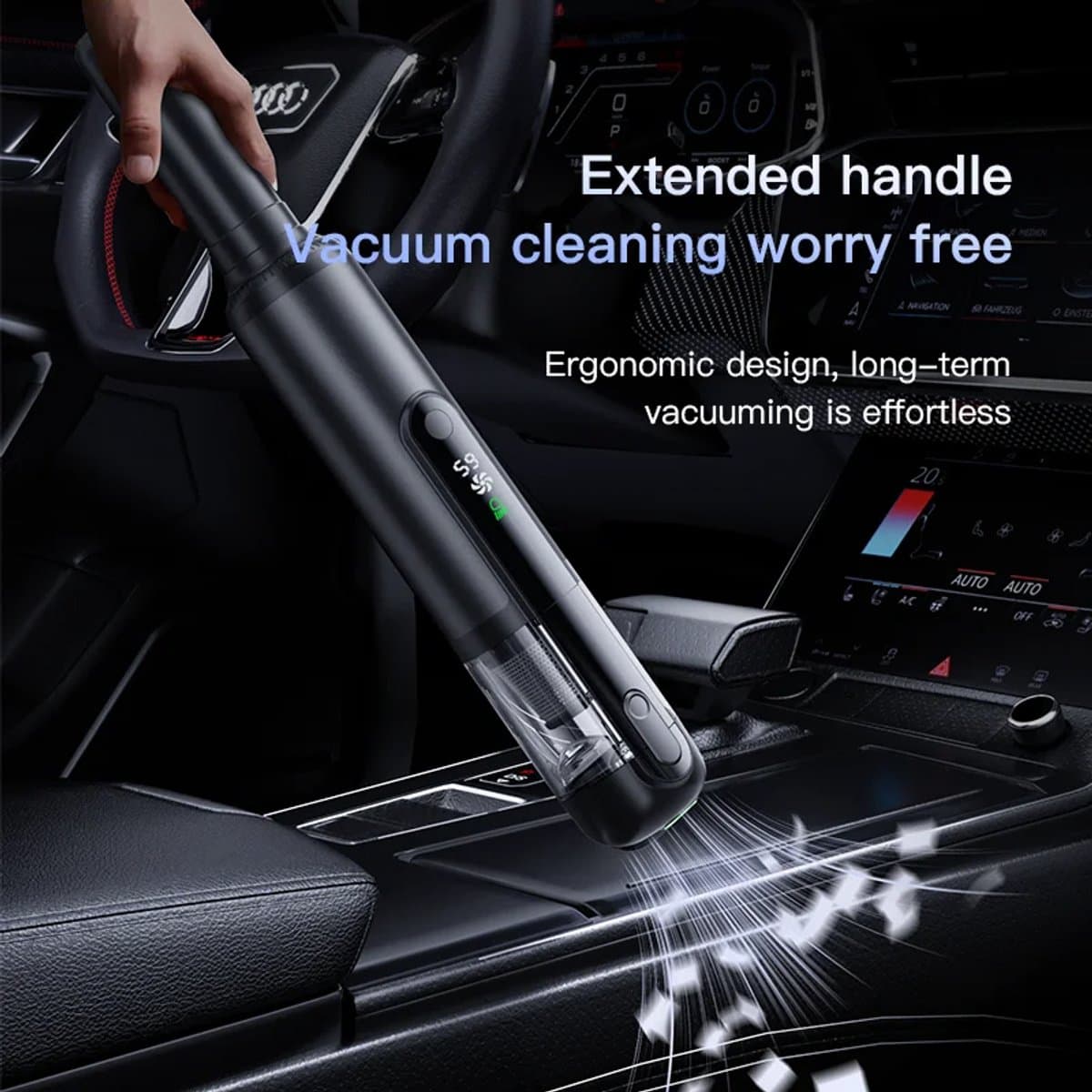 Viatel Draagbare 16500Pa Handheld Stofzuiger Interieur Auto Schoonmaken Zuig Blazen Inflate-4in1 Functies Droog Gebruik — afbeelding 1
