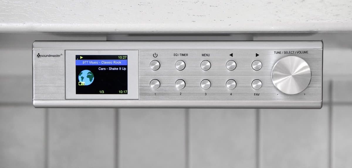 Soundmaster IR1500SI - Onderbouw internetradio met DAB+ en bluetooth — afbeelding 1