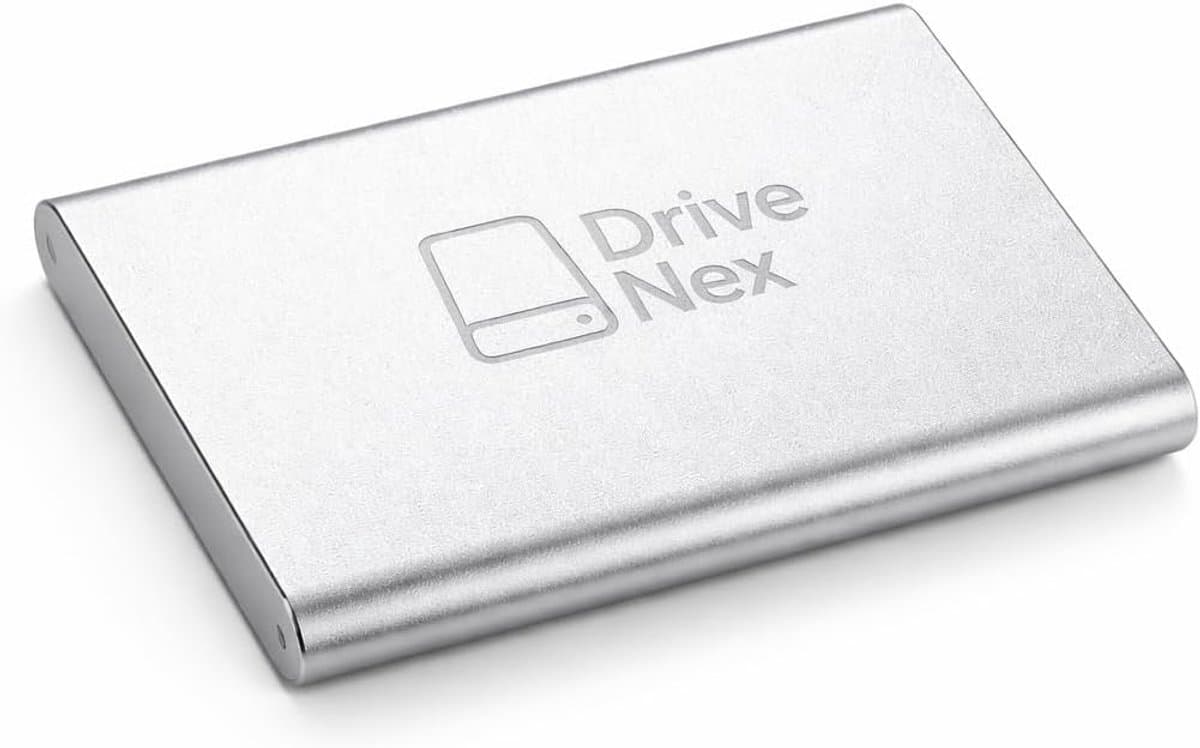 Externe Harde Schijf - Draagbare Opslag - Data Opslag - Plug en Play - 2 Terabyte - Zilver — afbeelding 1