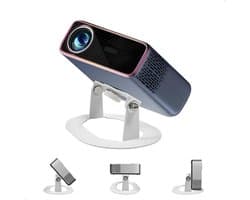 Verstelbare Projectorhouder voor Video Projectoren, Universele Stand met 1/4 Inch Schroefdraad, Ideaal voor Tafels en Optimale Projectiehoek