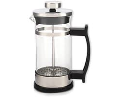 Allecto - Handperskoffiepot - Hittebestendig borosilicaatglas - Dubbele filtratie - Rood - Handmatig koffiezetten - Vaatwasserbestendig - Geschikt ...