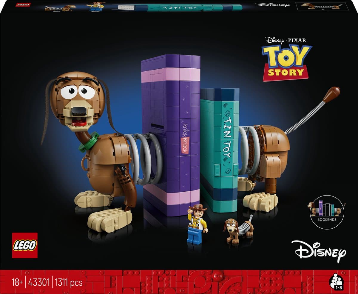 Lego Disney 43301 Toy Story Slinky Hond Boekensteunen Bouwstenen Multicolor — afbeelding 1