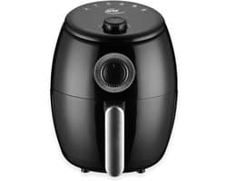 Heteluchtfriteuse - Airfryer - Gezond Frituren - Compact Design - 2 Liter - Zwart