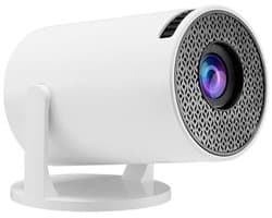 Dailygoods - Dailygoody - Mini Projector - Draagbare Buitenprojector - Volledige HD 1080P - Wit - Wifi en Bluetooth - Geschikt voor Thuisbioscoop - Compact formaat