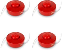 4 stuks draadeinden – Linkschroefdraad M10x1,25, draaddikte 3mm, lengte 2,3m