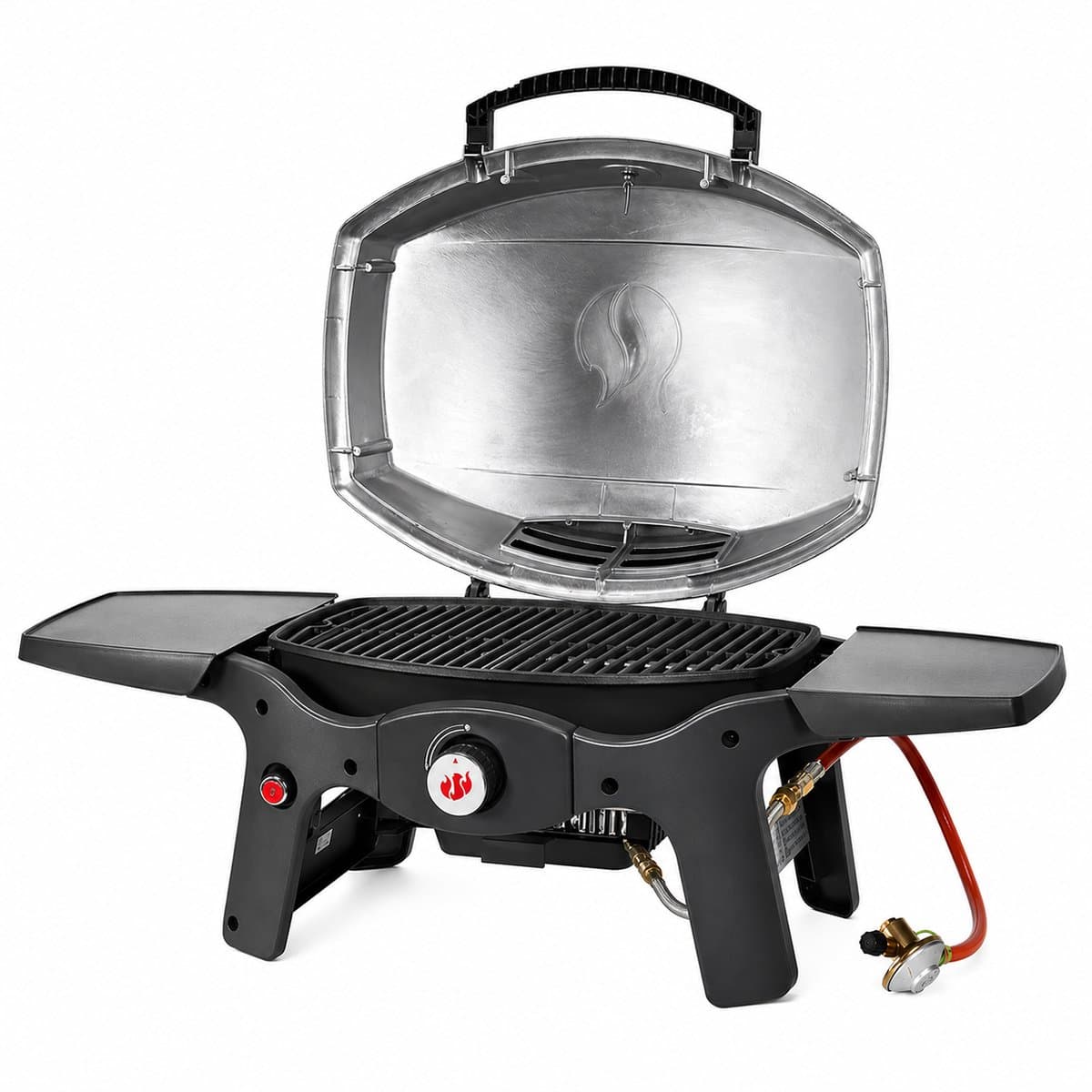 Landmann Pantera 1.0 Gas BBQ - Compact & Draagbaar - Gietijzeren Roosters - Zwart - Gasbarbecue - BBQ Gas — afbeelding 1