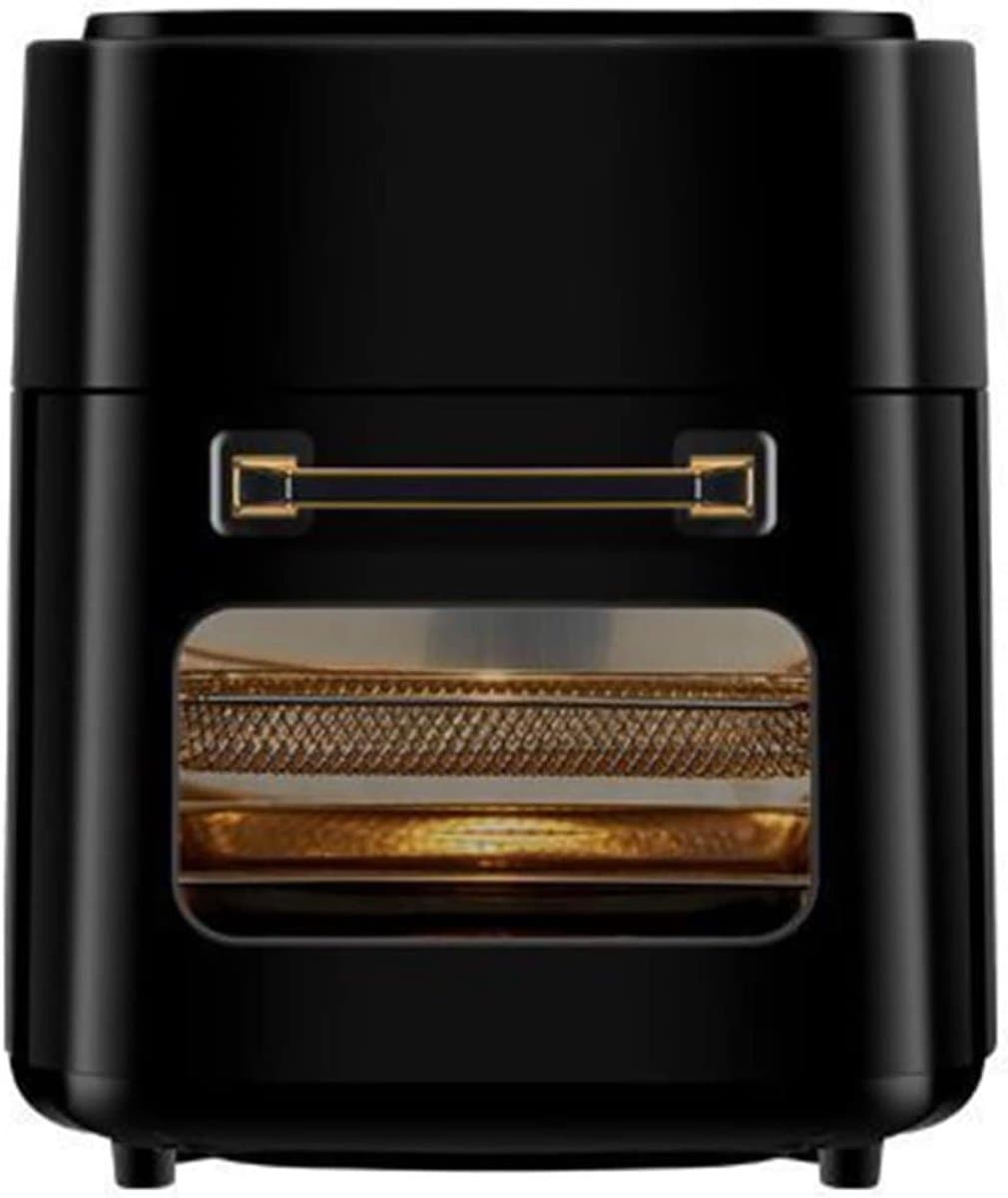 Slimme Airfryer Oven - Heteluchtfriteuse - Gezond Bakken - Olievrije Bereiding - 15 Liter Capaciteit - Zwart — afbeelding 1