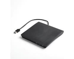 Externe DVD Brander - Optische Drive - Bestanden Archiveren - Snelle USB 3.0 - 8x Leessnelheid - Zwart