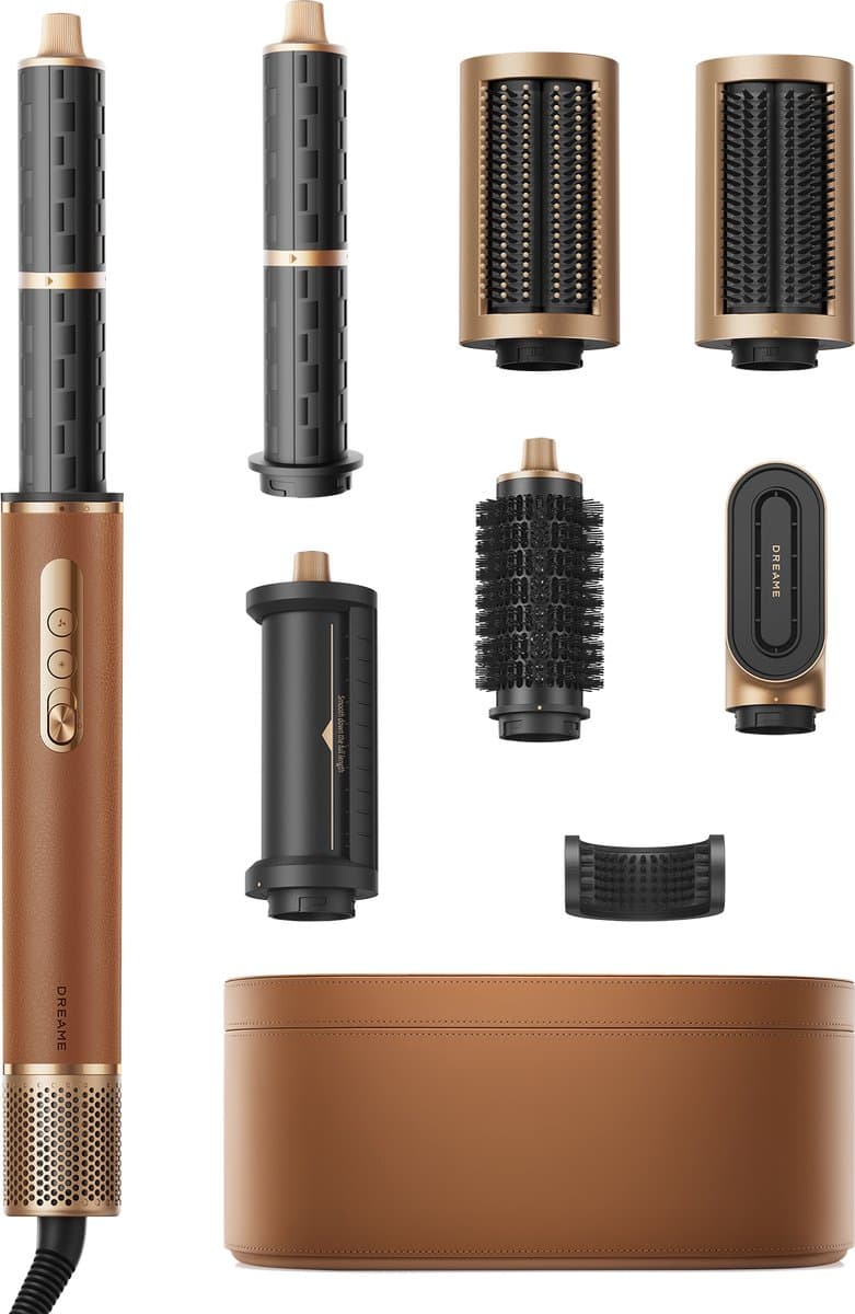 DREAME AirStyle Pro Brown/Gold - 2026 New version Haardroger Bruin/Goud — afbeelding 1