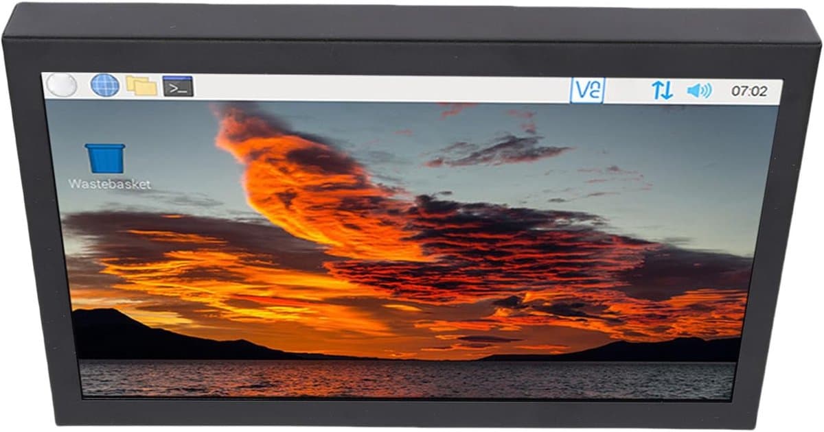 Extern Beeldscherm - Draagbare Monitor - Extra Werkruimte - Brede Kijkhoeken - 7 Inch Scherm — afbeelding 1