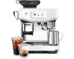 Sage the Barista Touch Impress Sea Salt SES882SST - Pistonmachine - Cold Brew - Touchscreen