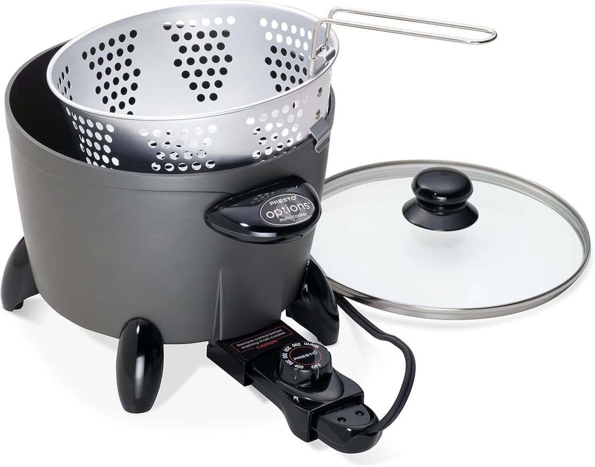 Multicooker en Elektrische Stoompan met 5,7 Liter Capaciteit — afbeelding 1