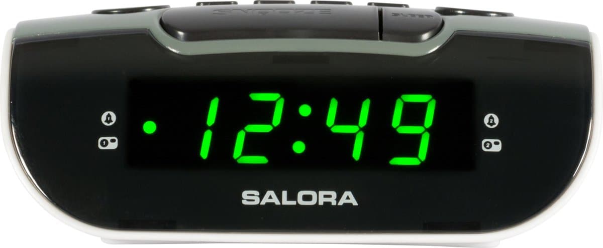 Salora ALARMCLOCK612 - Wekker - Wekkerradio - AM - FM - Digitale Wekker — afbeelding 1