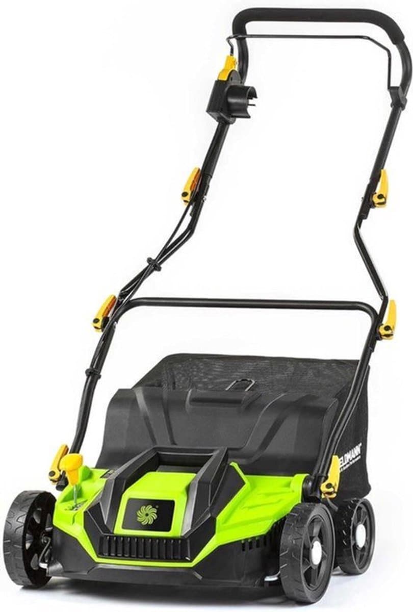Elektrische Verticuteermachine – Gazonverticuteerder – Mosverwijderaar – Gazonhark – Grasmaaier – 1300 W Motor – Maaibreedte 320 mm – 40 L Opvangbak – Verstelbare Handgreep – Variabele Snijdiepte — afbeelding 1