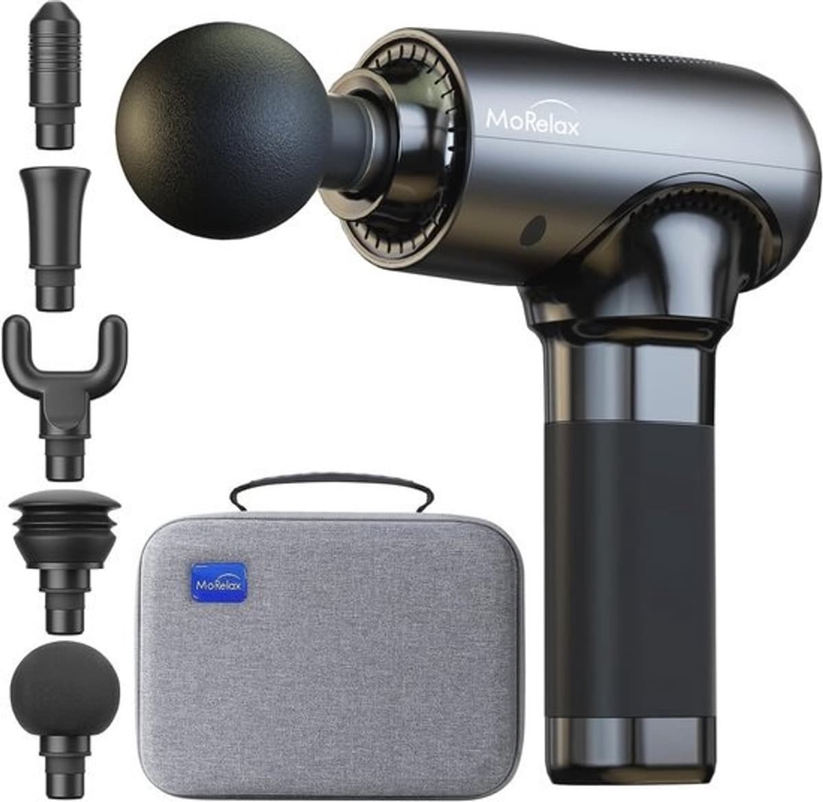 Massagepistool voor diepe spiermassage - 3200 RPM, draadloos en USB-C oplaadbaar — afbeelding 1