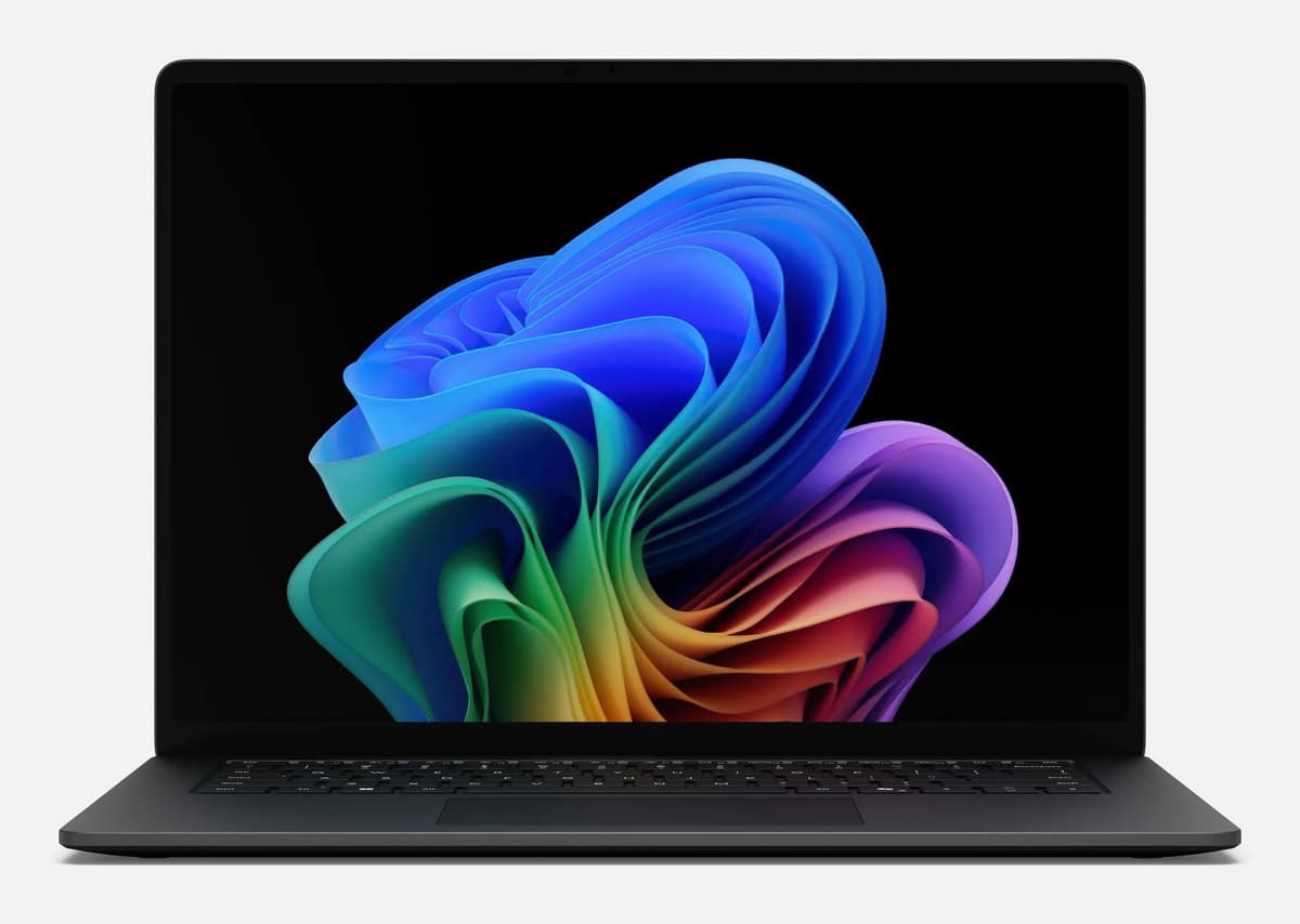 Microsoft Surface Laptop 8 Copilot+ PC Snapdragon 38,1 cm (15) Touchscreen 16 GB LPDDR5x-SDRAM 512 GB SSD Wi-Fi 7 (802.11be) Windows 11 Pro Zwart — afbeelding 1