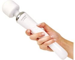 SnelShoppen - Draadloze massagestaaf met sterke therapeutische vibratiekracht, ideaal voor spierpijn en herstel na training, USB-oplader, Curve design