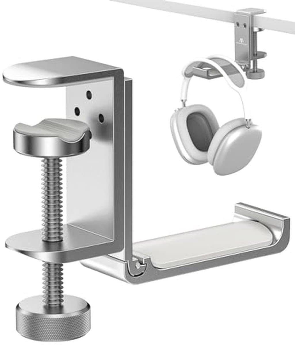 Opvouwbare Hoofdtelefoonstandaard - Ruimtebesparende Aluminium Houder voor Gaming PC Accessoires — afbeelding 1